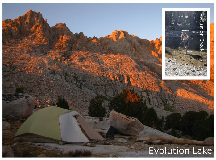 Evolution Lake and Creek