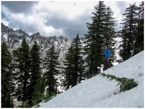 Descending Sawtooth Ridge