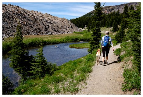 Along the Green Lakes Trail