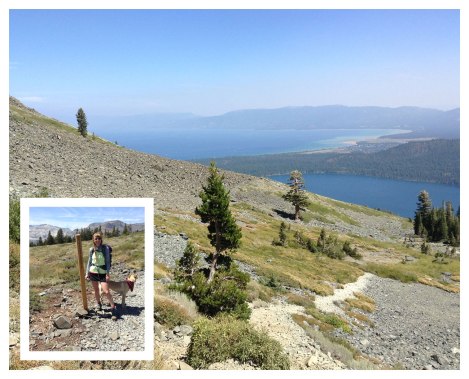 Elevation gain to the final summit push