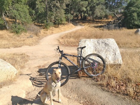 Granite Bay Trail from the boat launch parking