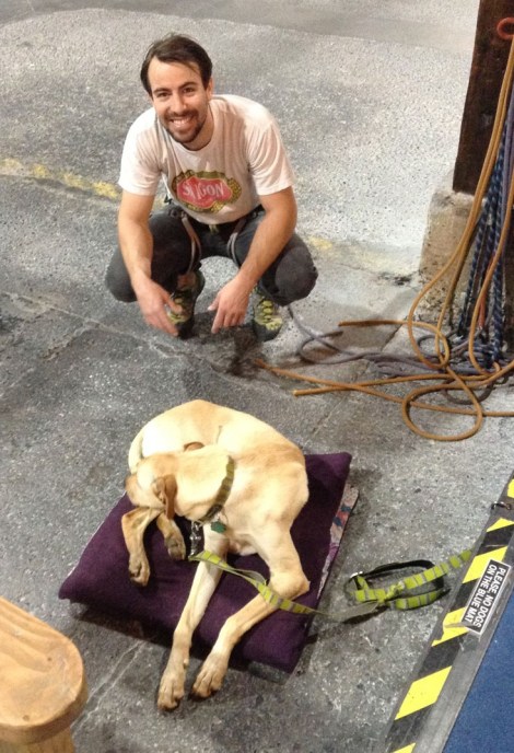 So comfy on her bed she didn't even notice Route sneak up.